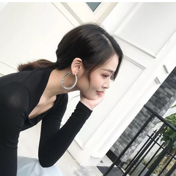 Gorgeous 925 Silver Hoop Earrings for Women 🥰🤩 - Picture 4 of 5